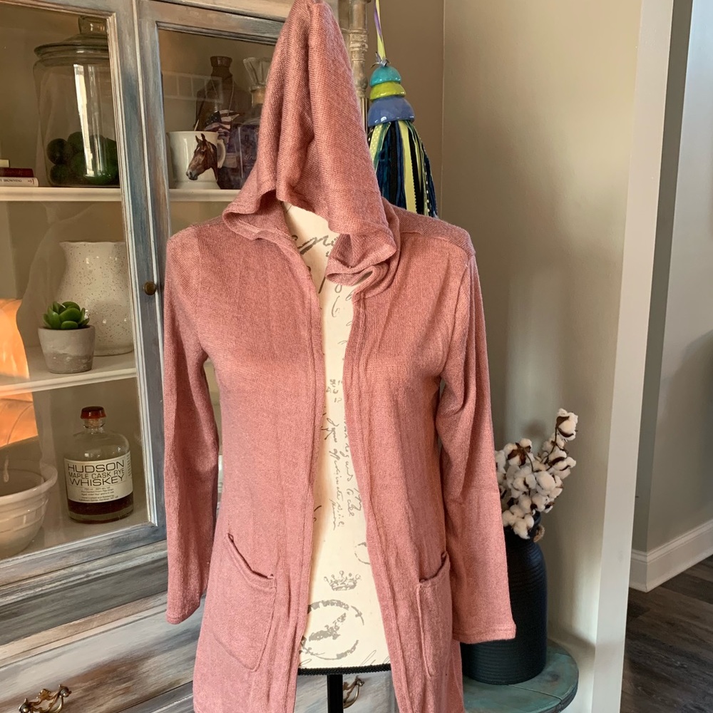 Hoodie cardigan